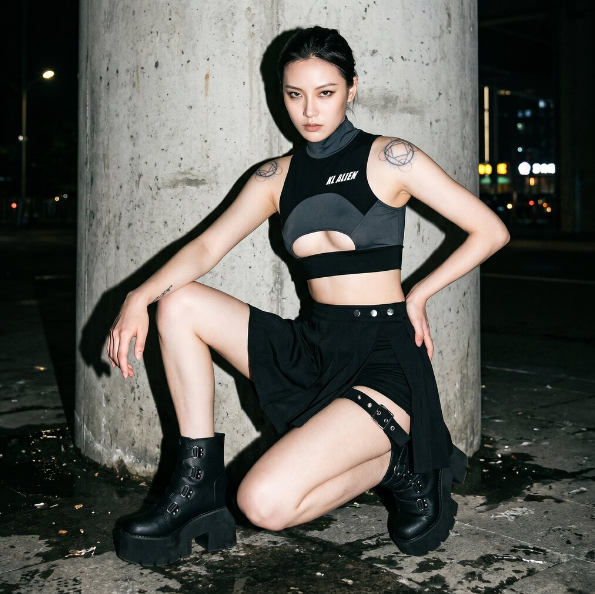 Mini Skirts, Metallic Fabrics, and the Return of Cyber Y2K Fashion